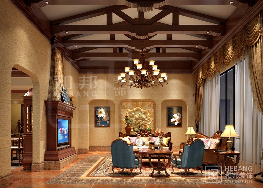 美式风格在别墅设计中的三种表现形式！